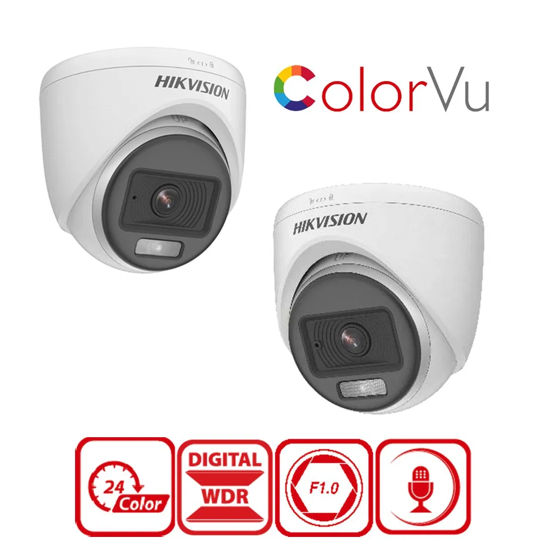 Hikvision 2MP ColorVu High Quality Audio Indoor Fixed Turret