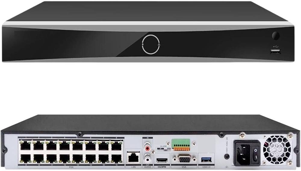 Hikvision 16 Ch 15u 16 POE K Series Acusense 4K NVR Up To 16
